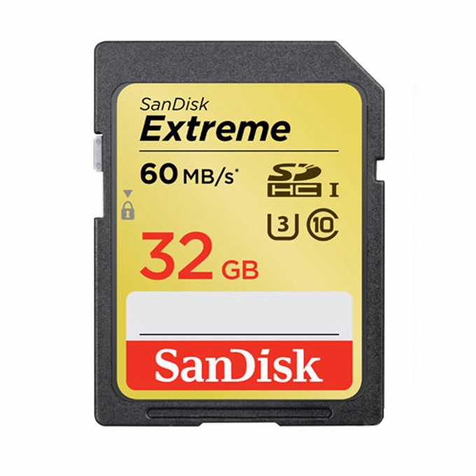 샌디스크 SDHC Class10 Extreme UHS-I 32GB SD메모리 SANEX-32G