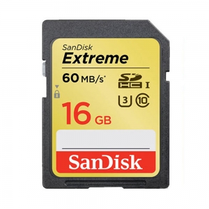 샌디스크 SDHC Class10 Extreme UHS-I 16GB SD메모리