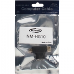 NM-HG10 HDMI to Mini + Micro HDMI 젠더 NETmate