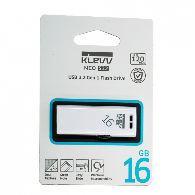 Essencore KLEVV NEO S32 16GB USB3.2 메모리 클레브 슬라이드