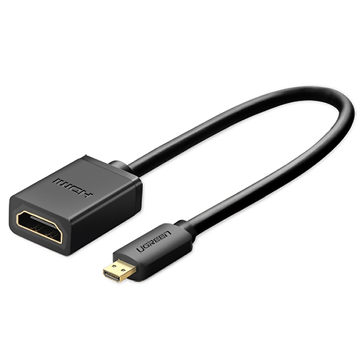 Ugreen U-20134 HDMI / Micro HDMI 케이블 젠더 0.22m