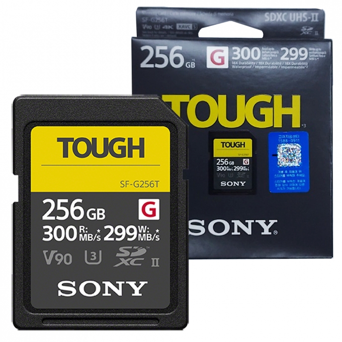 SF-G256T TOUGH UHS-II SD 메모리 카드 256GB