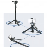 STANDPOD GX-S 스마트폰 카메라 겸용 모노포드 삼각대