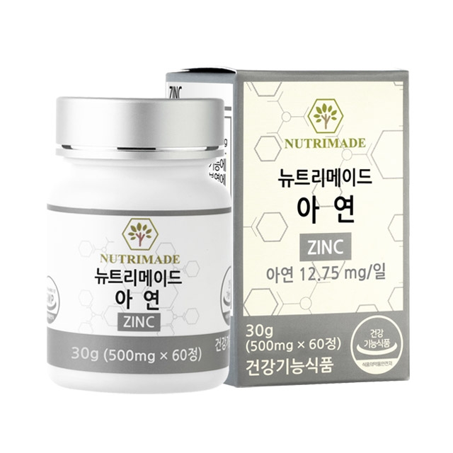 뉴트리메이드 아연 500mg x 60정