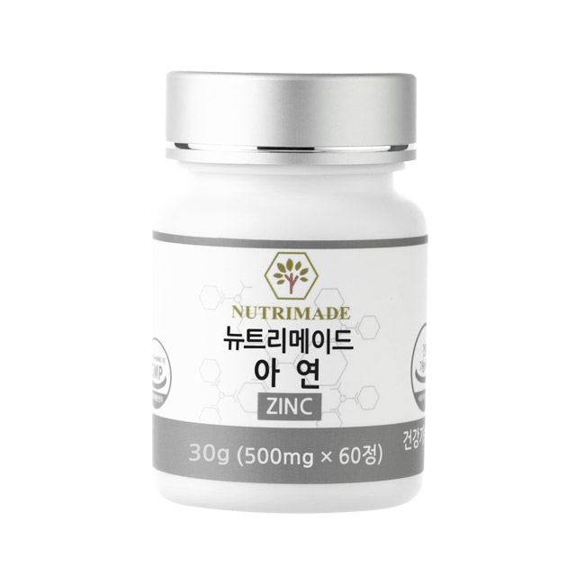 뉴트리메이드 아연 500mg x 60정