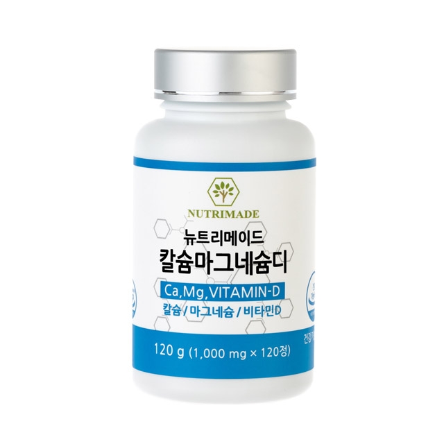 뉴트리메이드 칼슘마그네슘디 1000mg x 120정