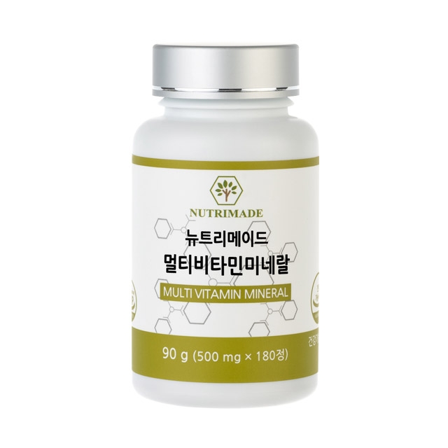 뉴트리메이드 멀티비타민 미네랄 500mg x 180정