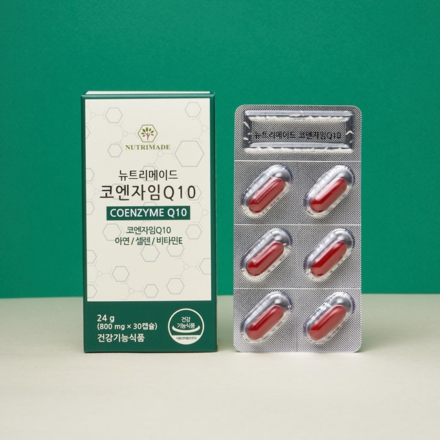 뉴트리메이드 코엔자임Q10 800mg x 30캡슐