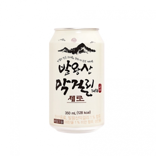 발왕산 막걸리제로 350ml*24can