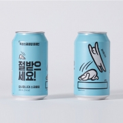 톡별 스파클링 탄산수 플레인(절받으세요/괜찮아걱정마) 350ml X 24캔