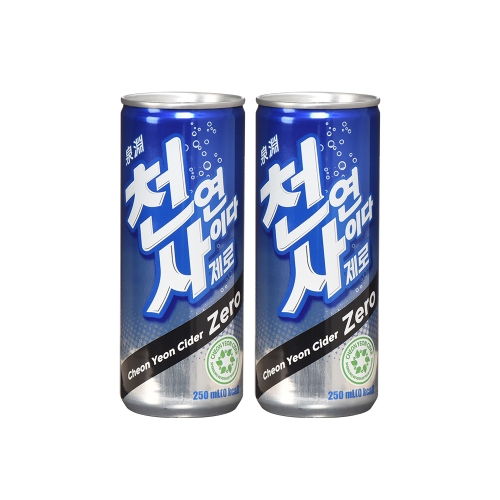 천연사이다제로 250ml X 30캔