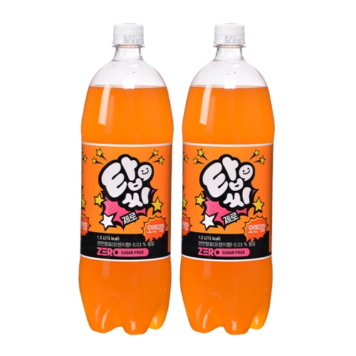 탑씨 제로 오렌지 1.5L X 12pet