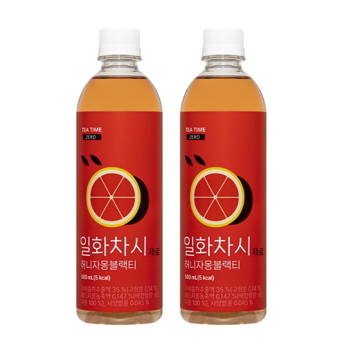 일화차시 제로 허니자몽블랙티 500ml X 20