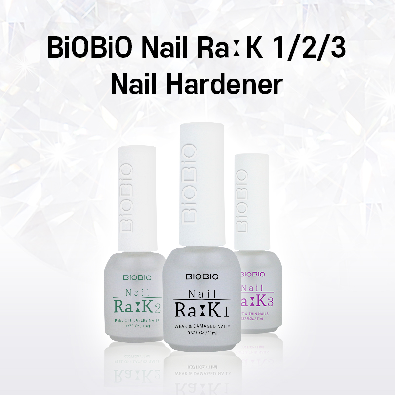 [Nail hardner] New Product Launch_ Nail hardner Nail Rak 3 types_BiOBio