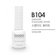[Nail Art Supplies] Sweater Series - B104 Standard White_BiOBio
