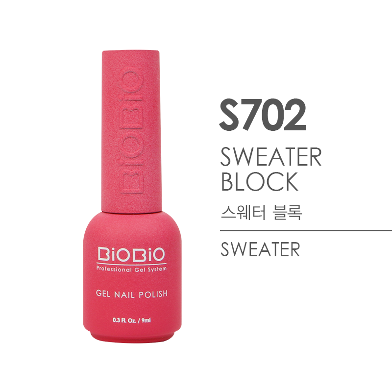 [Gel Nail Polish] Sweater Series  - S702 Sweater Block_BiOBio