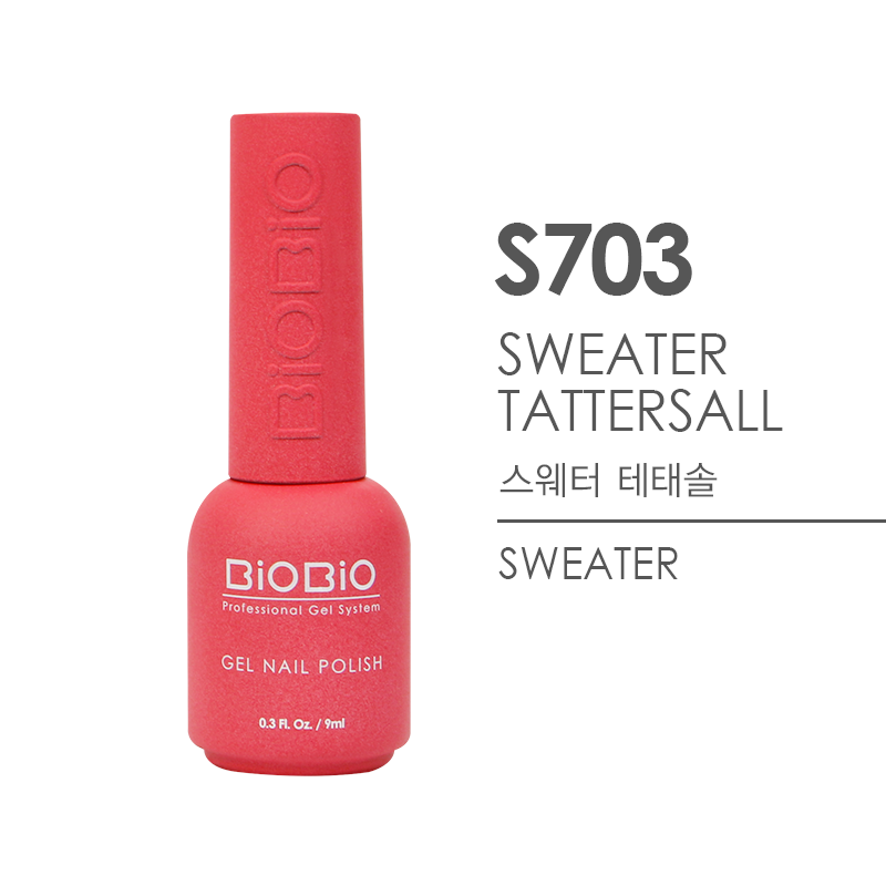 [Gel Nail Polish] Sweater Series - S703 Sweater Tattersall_BiOBio