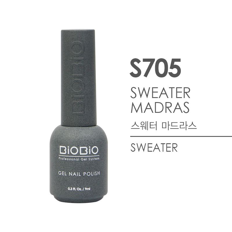 [Gel Nail Polish] Sweater Series - S705 Sweater Madras_BiOBio