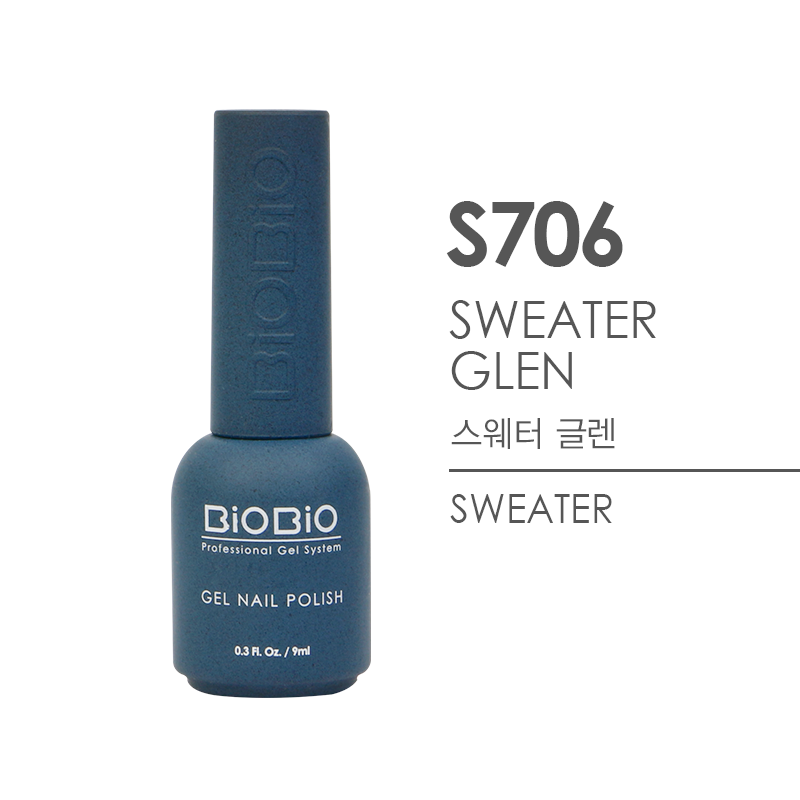 [Gel Nail Polish] Sweater Series  - S706 Sweater Glen_BiOBio
