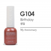 [Korean Nail Polish] My Anniversary Glitter Series - G104 Birthday_BiOBio