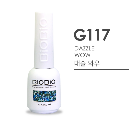 [Professional Gel nail] DAZZLE Glitter Series - G117 WOW_BiOBio