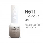 [Top Coat Gel Nail] French Modern Nude Series - N511 MI GYEONG_BiOBio