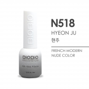 [Top Coat Gel Nail] French Modern Nude Series - N518 HYEON JU_BiOBio