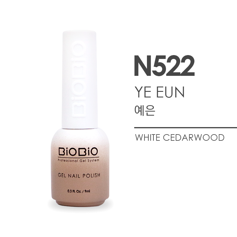 [Top Coat Gel Nail] White Cedarwood Nude Series - N522 YEEUN_BiOBio