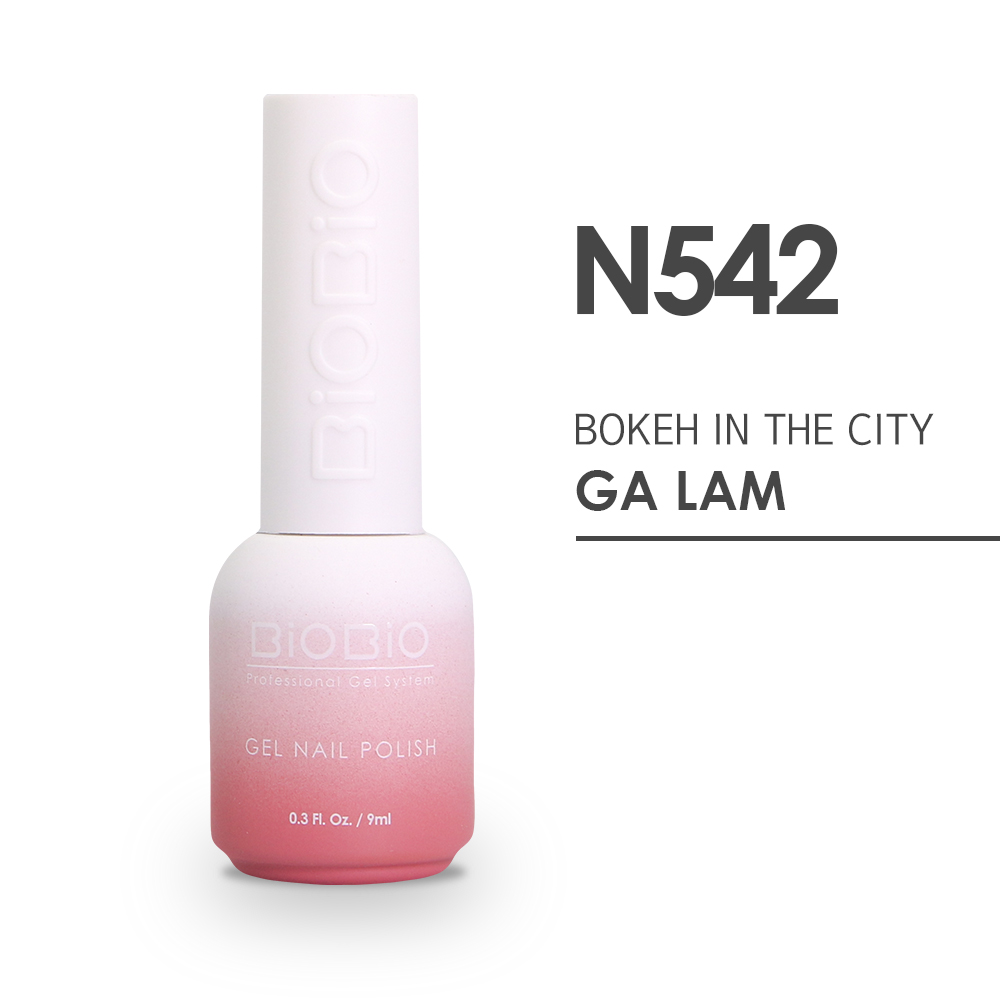 [Professional Nail Brand] Fall New Color - N542 Bokeh In the City "GA LAM"_BiOBio