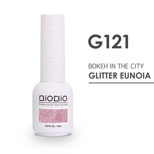 [Professional Gel nail] Fall New Color - G121 Bokeh In the City \"GLITTER EUNOIA\"