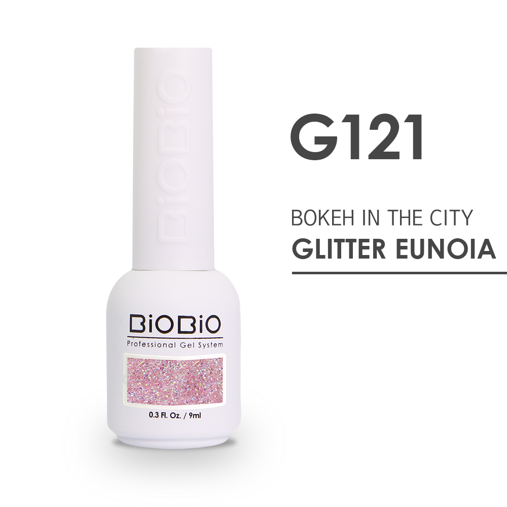 [Professional Gel nail] Fall New Color - G121 Bokeh In the City "GLITTER EUNOIA"