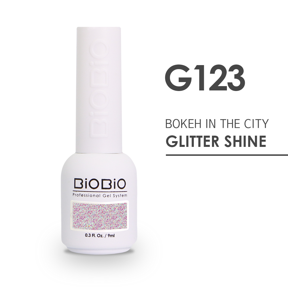 [Professional Gel nail] Fall New Color - G123 Bokeh In the City "GLITTER SHINE"