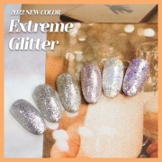 [Professional Gel nail Polish] ★New Color★ Extreme Glitter Gel Polish 6pcs Set