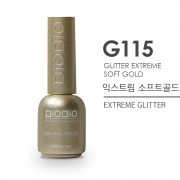 [Professional gel nail polish] Gel Polish Glitter Series -G115 Extreme Soft Gold