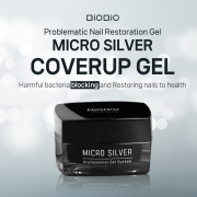 [BiOBiO Microsilver Gel] Step2. Silver Coverup gel