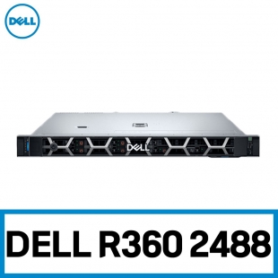 [오전 구매 시 당일 배송] 델 서버 PowerEdge R360 E-2488 [구성선택: RAM / SSD / HDD] 8SFF/H755/600Wx2/3Y