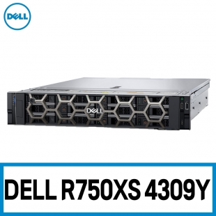 [오전 구매 시 당일 배송] 델 서버 PowerEdge R750XS 4309Y [구성선택: RAM / SSD / HDD] 12LFF/H755/800Wx2/3Y