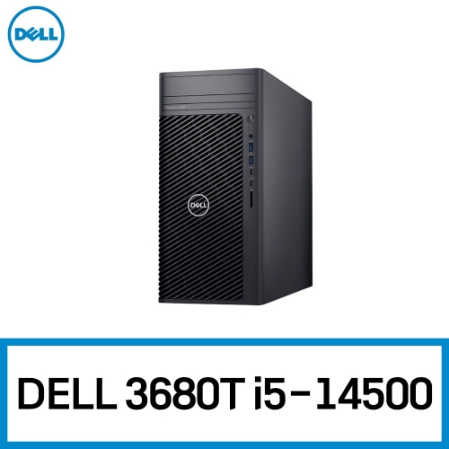 [오전 구매 시 당일 배송] Dell Precision T3680 Intel Core i5-14500 (14 cores, 20 threads, 65W)/8G MEM/NVIDIA T400, 4GB/1TB SSDx1/500W) + MS700 델 마우스