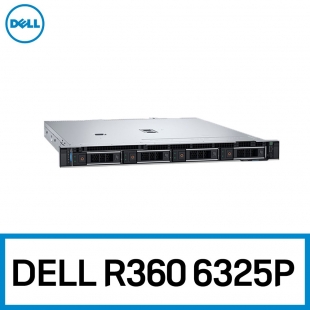 [오전 구매 시 당일 배송] 델 서버 PowerEdge R360 6325P [구성선택: RAM / SSD / HDD] 4LFF/H755/600Wx2/3Y