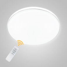 LED 심플 리모컨 원형 방등 60W (밝기조절 색상조절 리모컨 )