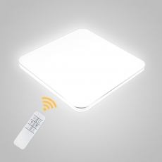 LED 심플 리모컨 사각 방등 60W (밝기조절 색상조절 리모컨 )
