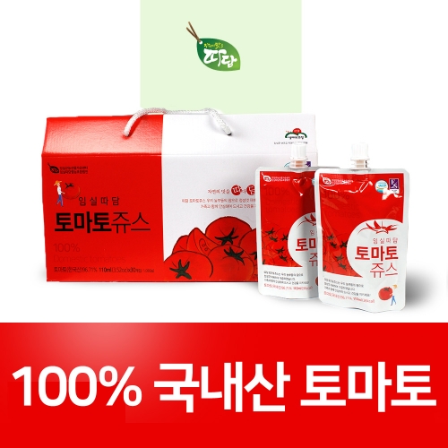 임실따담 토마토쥬스 110ml 30포