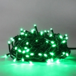 크리스마스 트리전구 LED 100구 검정선(연결형)