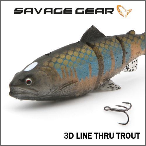 3D LINE THRU TROUT(라인 스루 트라우트)