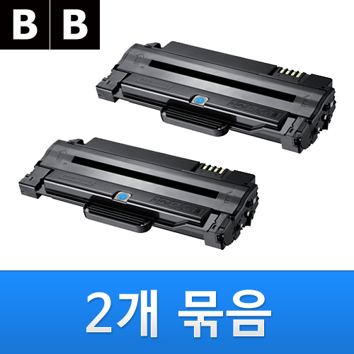 삼성 MLT-D105L 재생토너 (검정) 대용량 2개묶음