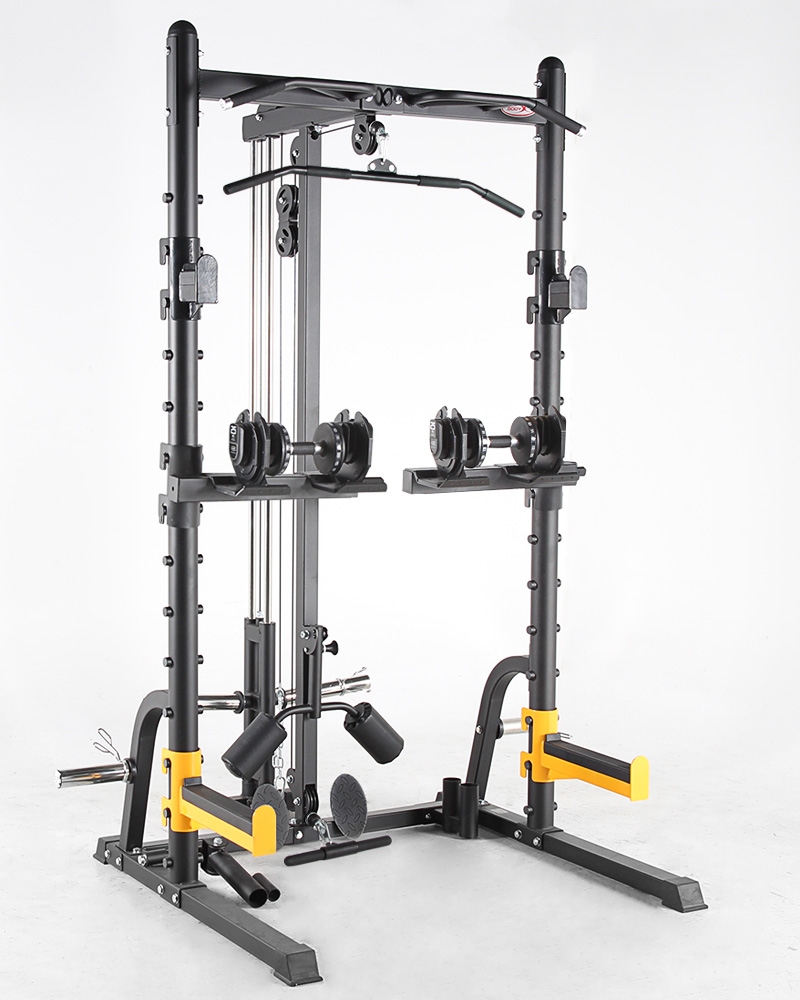 [단독가49%할인] [바디엑스] 베르사틸 미니 하프랙 랫타워 BK-6008 (랫풀머신포함) 철봉 미니랙 치닝디핑 스쿼트랙