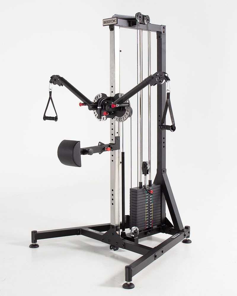 [바디엑스] 75KG 블럭포함 케이블 펑셔널머신 XM7 파워랙 하프랙 펑셔널트레이너 벤치프레스 멀티짐