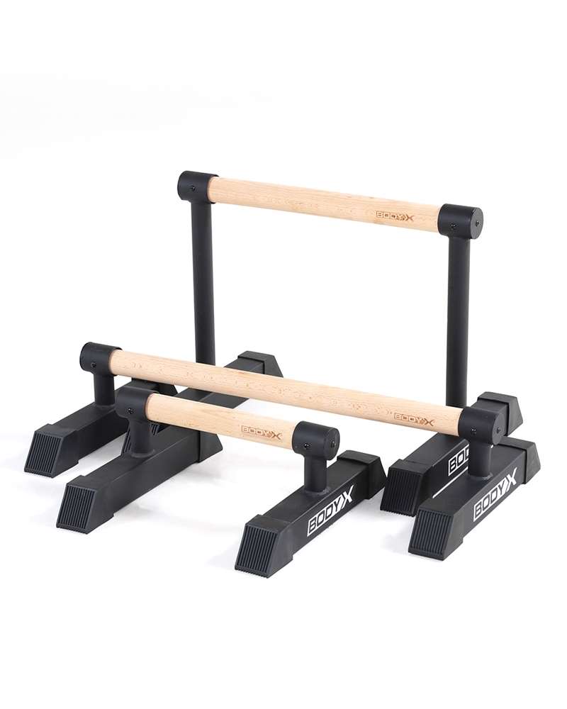 바디엑스 우드 패러랫바 푸쉬업바  플란체바 딥스바 평행봉