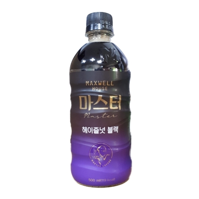 맥스웰하우스 마스터 헤이즐넛 블랙 500mlx24펫