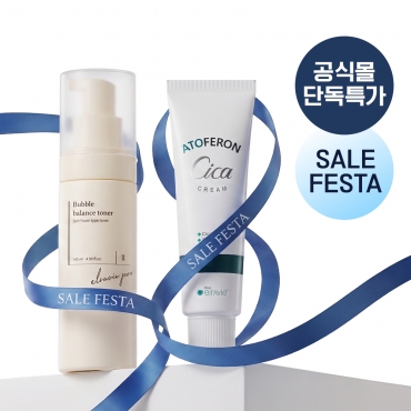 [공식몰 단독특가] 프로</P>버블 밸런스 토너 145ml, 아토페론 캄 크림 50ml 택 1